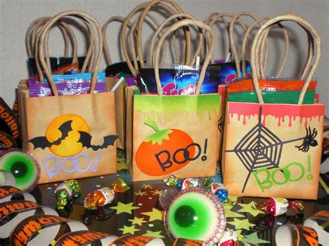 Halloween Treat Bags Martha Stewart Crafts Edger Punch Drippy Goo