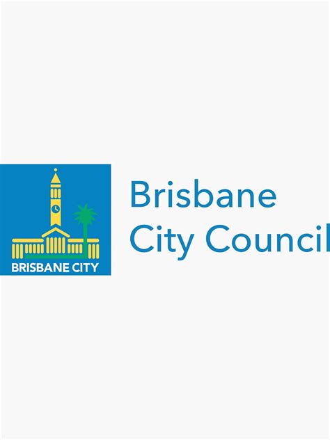 Brisbane City Councils Logo Sticker For Sale By Awesomemasks Redbubble