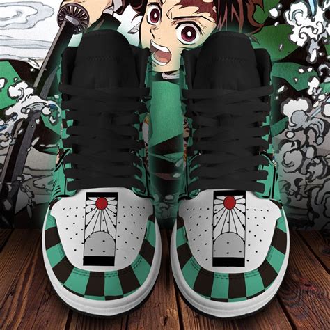 Kamado Tanjiro Air Jordan Demon Slayer Anime Custom Shoes M64