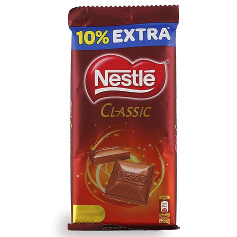 nestle classic chocolate bar 34g pack of 18 grocery and gourmet foods