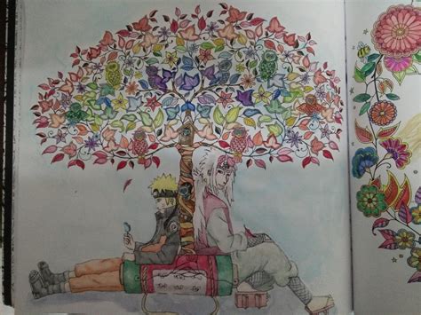 Naruto Uzumaki With Jiraiya Under The Tree By Yixuanvital On Deviantart