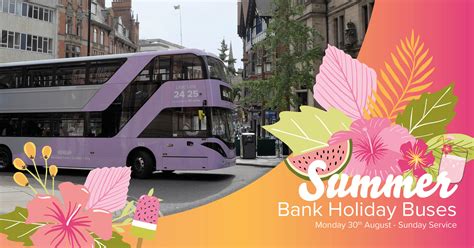 August Bank Holiday 2021 Nottingham City Transport
