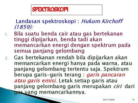 Pokok Bahasan Analisa Spektroskopi Dan Kromatografi Spektrofotometri Ultra