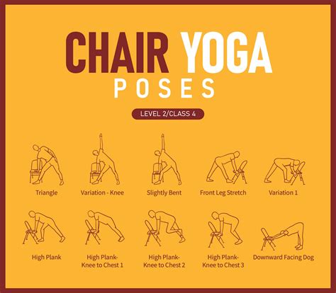 Free Printable Chair Yoga Exercises