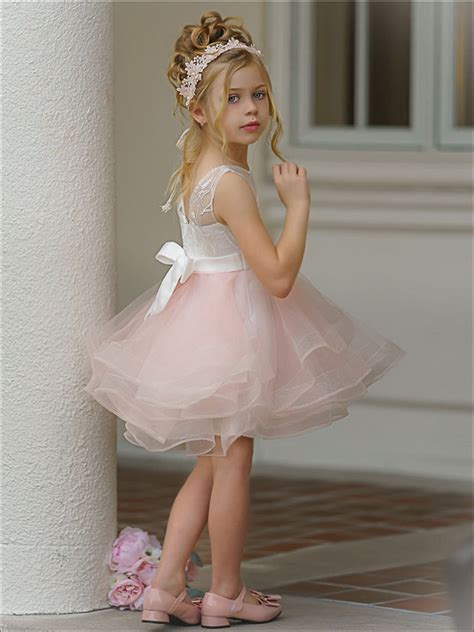 Girls Ball Gown Style Puffy Tutu Dress Mia Belle Baby