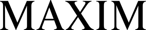 News Magazines Maxim Peace Gesture Logos Logo