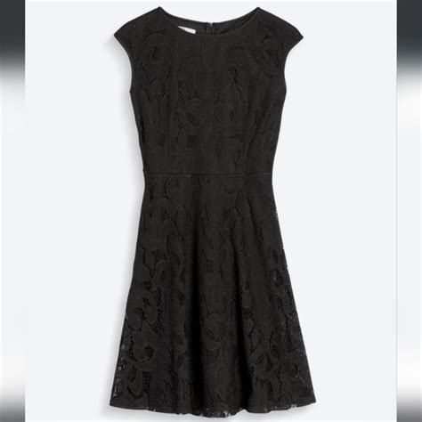 Wisp Dresses Nwt Wisp Leeah Lace Knit Dress Black Size 4 Lbd Poshmark