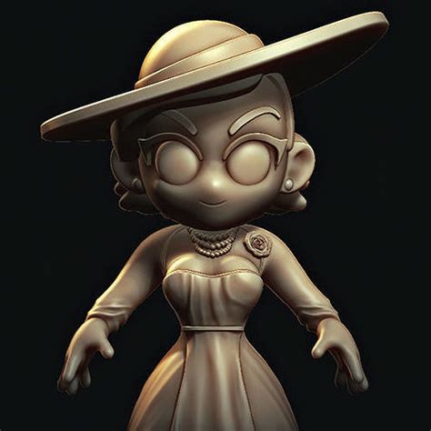 Lady Dumitrescu Resident Evil 8 Village 3d Model 3d Printable Cgtrader