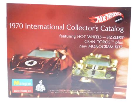 vintage hot wheels international collector catalogue 1970 redlines sizzlers etc 6 22 picclick
