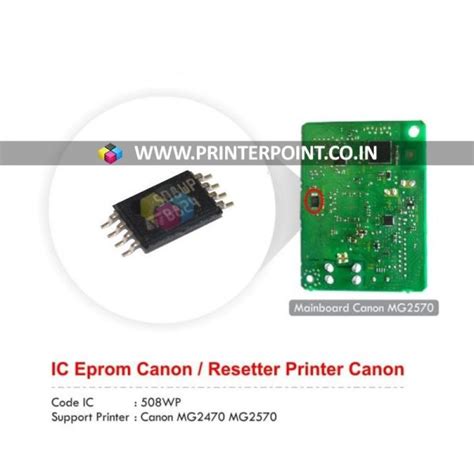 Like most of online stores, support code 1700 canon printer also offers customers coupon codes. IC EEPROM 508WP T08 For Canon MG2470 MG2570 Mainboard ...