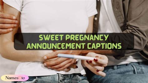 Sweet Pregnancy Announcement Captions For Instagram Namesdio