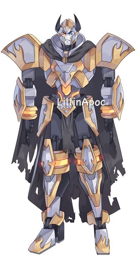 Commission Custom Knight Mech By Lillinapocalypse On Deviantart