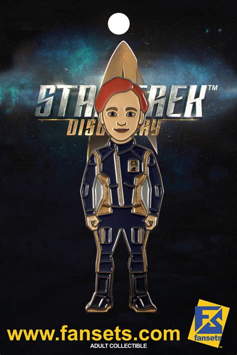 Fansets Star Trek Discovery Cadet Sylvia Tilly Enamel Pin B9 Robot Ds9