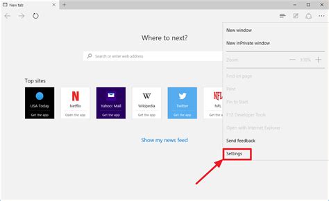 How To Change The Microsoft Edge Home Page And Startup Your Homepage On
