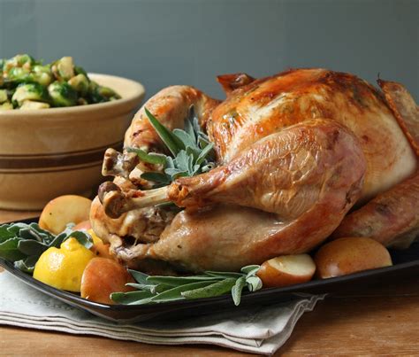 easy roasted turkey w sage butter i breathe i m hungry