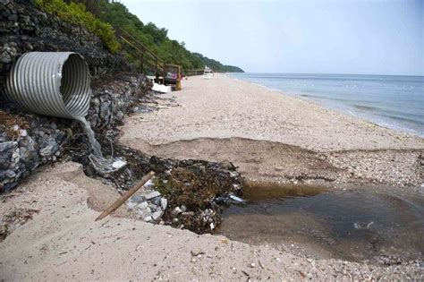 Photos Stormwater Runoff At Rocky Point Beaches Miller Place Ny Patch