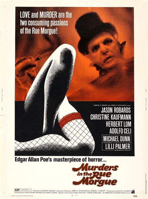 Murders In The Rue Morgue Movie Poster Imp Awards