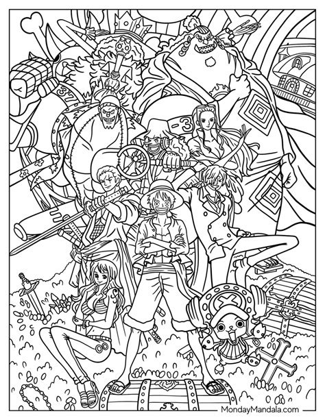 30 One Piece Coloring Pages Free Pdf Printables