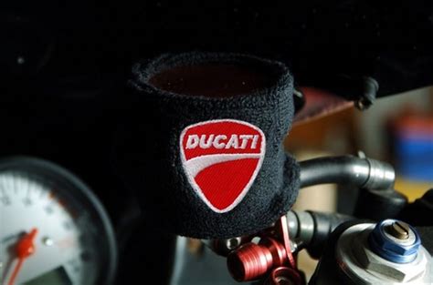 Ducati Brake Clutch Fluid Reservoir Cover Sock Moto Discovery