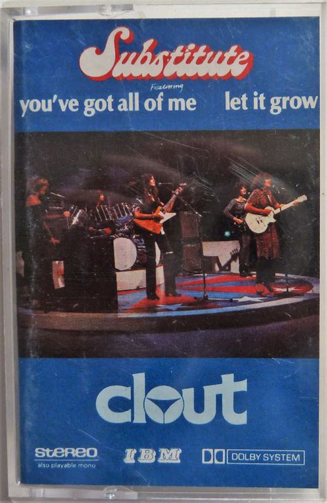 Clout Substitute Cassette Discogs