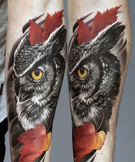 30 Realistic Owl Tattoos Ideas