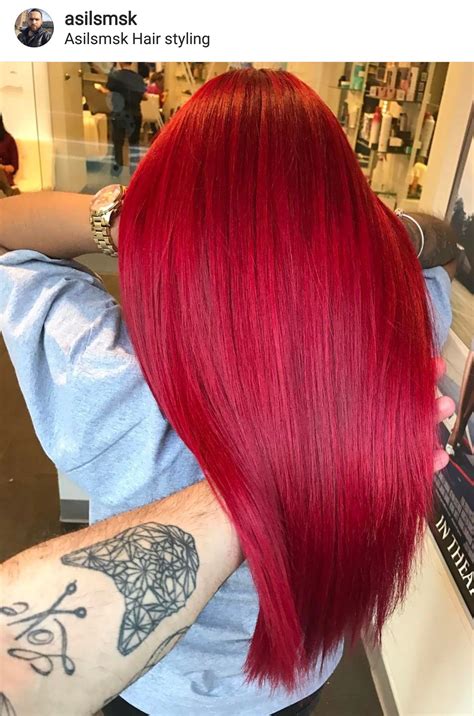 Pin By Shelby Kolar On Hair Hair Hair Burgundy Hair Bright Red Hair Beautiful Hair Color