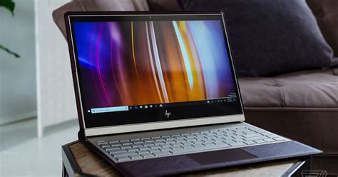 Hps New Leather Spectre Folio Laptop Tries To Reinvent The Pc The Verge