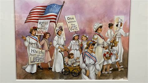 Women S Suffrage Movement Art