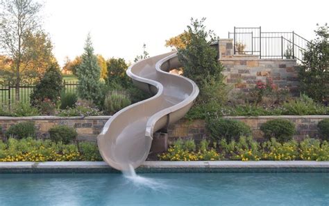 Build your own pool slide save thousands. Pool Slide | Pools backyard inground, Pool landscaping ...