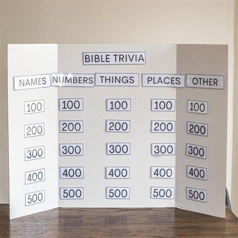 Bible Trivia Game Life In Our Corner Bible Trivia Games Bible