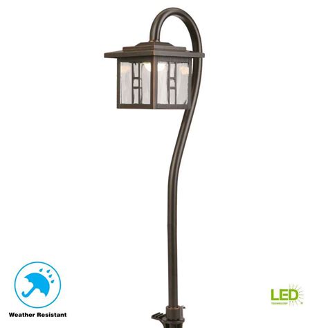 Low Voltage 10 Watt Equivalent Oil Rubbed Bronze Outdoor Integrated Led