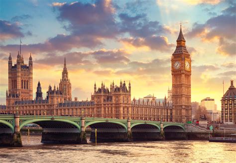 The Big Ben In London And The House Of Parliament Energy And Utility Skills
