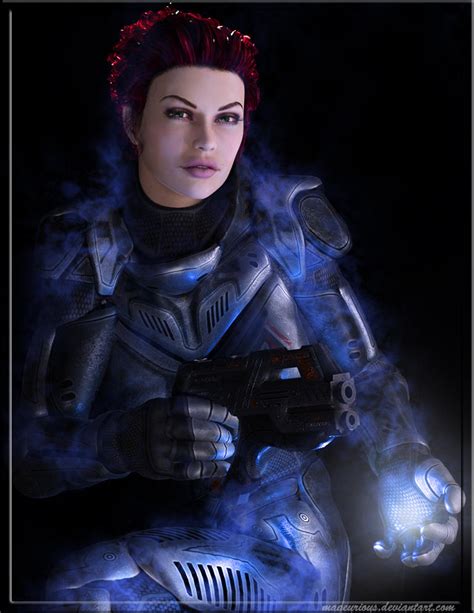 Mass Effect Kayahaze Shepard By Maqeurious On Deviantart