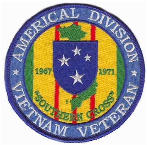 Americal Division Vietnam Veteran Patch 23rd Infantry Division