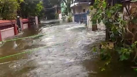 Chennai Flood Behind Dlf And Babuji Ashram Manapakkam Media