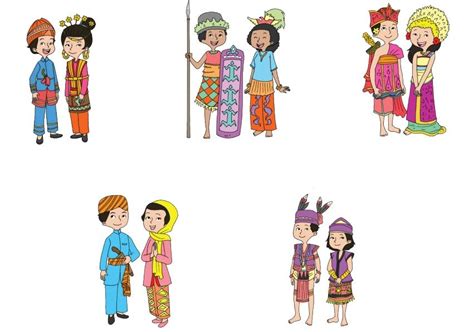 Baju Adat Sumatera Barat Kartun 10 Pakaian Adat Sumatera Utara Ragam