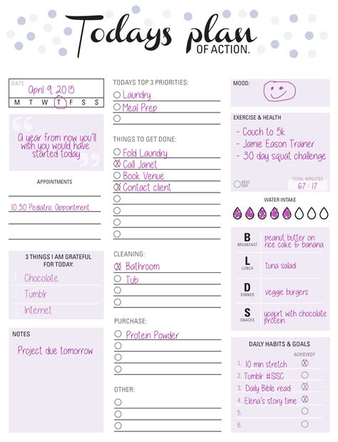 14 Printables That Will Organize Your Entire Life Page 3 Of 16 101