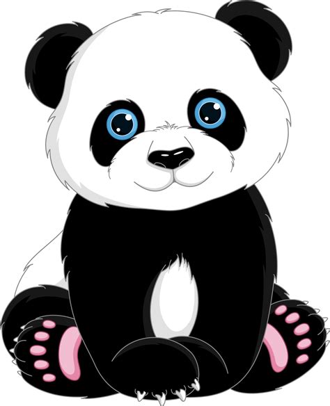 Giant Panda T Shirt Cuteness Clip Art Cute Cartoon Panda Bear