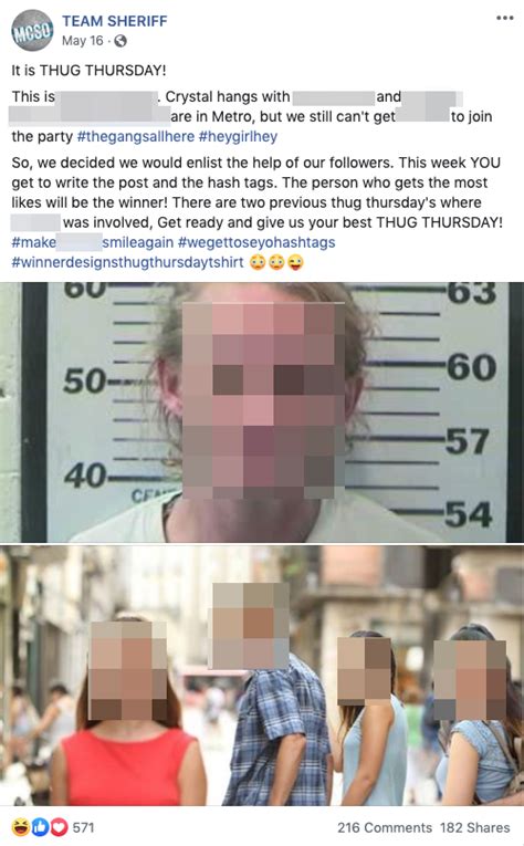 Cops Are Making Sexist Racist And Humiliating Memes Of Suspects On