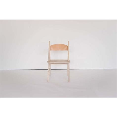 Cress Chair By Sun At Six Nude Minimalist Side Or Dining Chair In Wood Leather Chairish