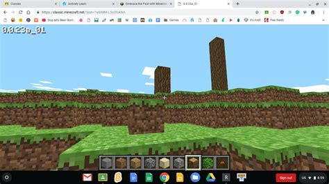 Minecraft Classic Web Game Join Millions Of Players From Around The