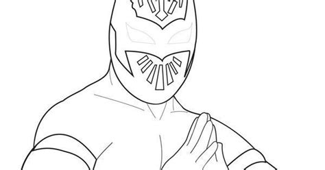 Send us your requests in our comments below. Sincara Wwe Mask Coloring Pages #coloring | Sin cara ...