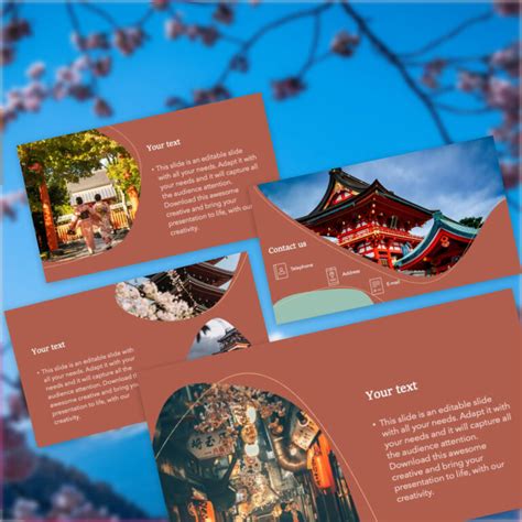 Free Japanese Powerpoint Template Masterbundles