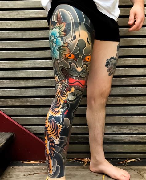 Uncover The Intriguing Beauty Of A Japanese Full Leg Sleeve Tattoo Click Here To See Amazing