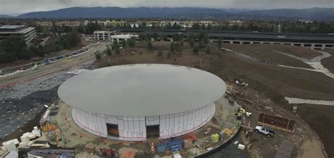 New Drone Footage Of Apples Campus Shows Construction Moving Along