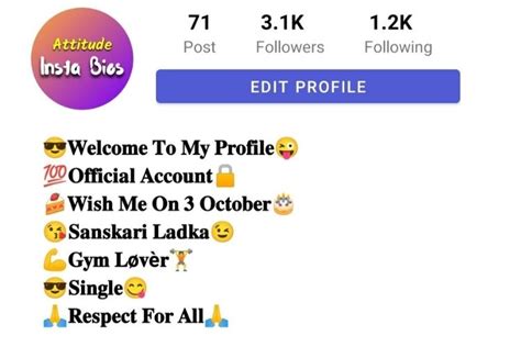 1500 Best Instagram Bio For Boys The Status