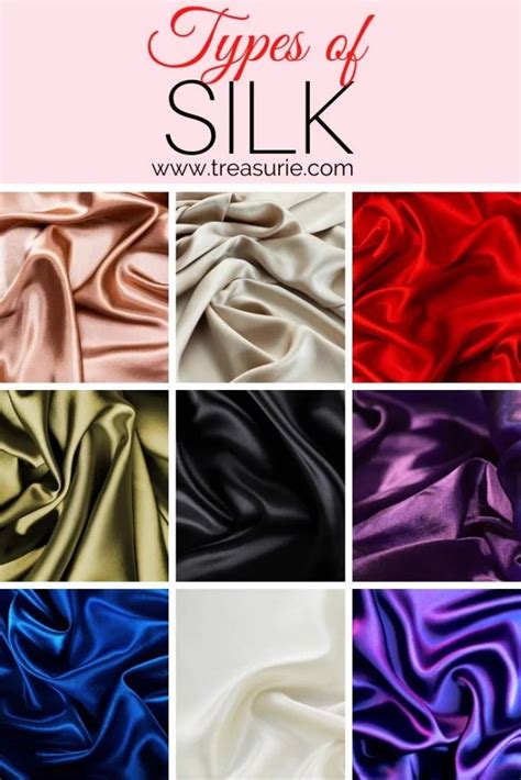 37 Types Of Silk Best Guide To Silk Fabric Treasurie