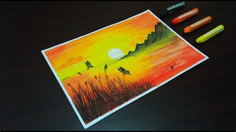Pelajari berbagai macam teknik menggunakan oil pastel untuk. Sketsa Menggunakan Oil Pastel : Cara Menggambar Pemandangan dan mewarnai menggunakan ... : Untuk ...