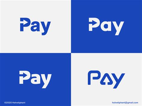 Pay Logo Exploration Updated By Helvetiphant On Dribbble