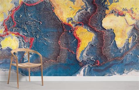 Geonova World Map Wallpaper Mural Room Ever Wallpaper Uk